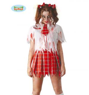 Ecolière zombie taille M