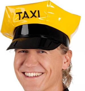 Casquette de taxi jaune