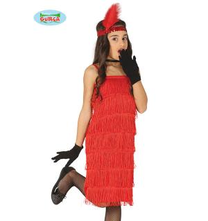 Charleston rouge 10/12 ans