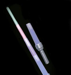 Sabre épée lumineux téléscopique 86 cm