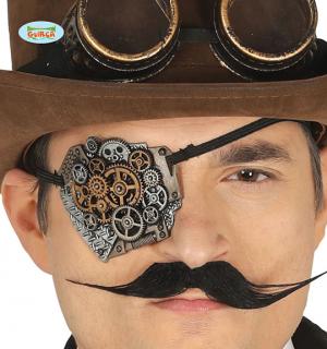 Bandeau cache oeil steampunk