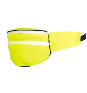 Sac banane années 80 jaune fluo