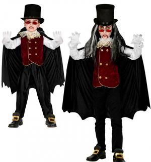 Vampire enfant élégant taille 8/10 ans