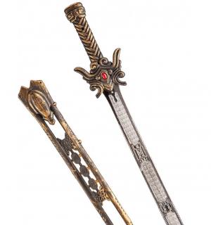 Glaive avec fourreau bronze
