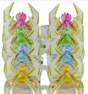 Lunettes araignée lumineuses (N09)