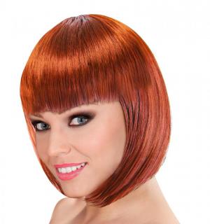 Perruque Cabaret rousse qualité pro