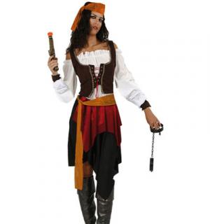 Déguisement adulte Pirate femme taille XL chez  à