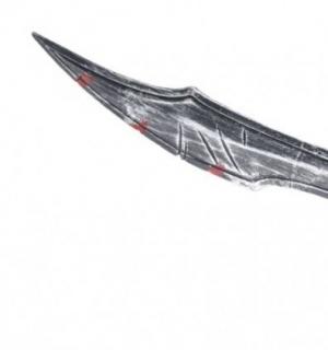 Sabre de barbare ensanglanté 71cm