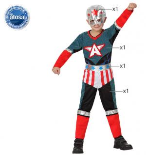 Capitaine Américain taille 10/12 ans