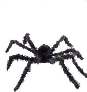 Araignée géante noire 60cm