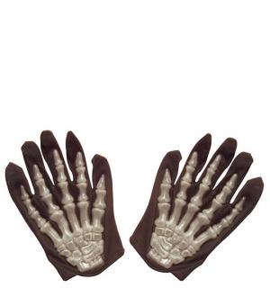 Paire de gants squelette 3D taille enfant
