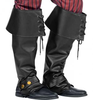 Couvre-bottes noirs luxe homme