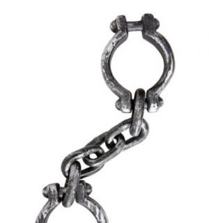 Menottes prisonnier bagnard réalistes