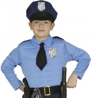 Policier musclé taille 5/6 ans