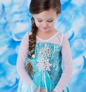 Reine des neiges Elsa taille 1/2 ans