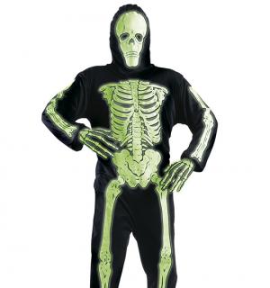Combinaison squelette neon taille L