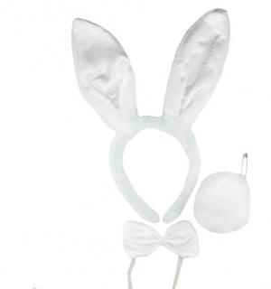 Set lapin blanc adulte