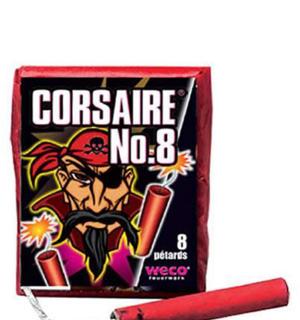 Boite de 50 pétards corsaire N°8