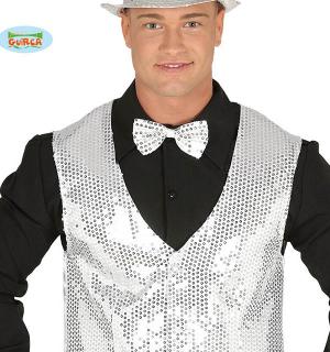 Gilet Argent avec Paillettes pour homme