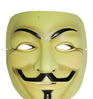 Masque Anonymous vert