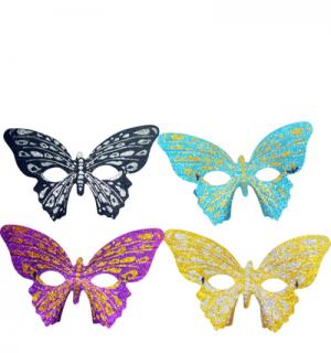 Loup papillon à paillettes