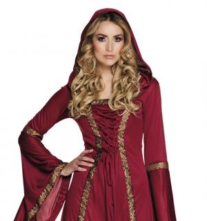 Robe Lady Gwendolyn rouge taille M/L