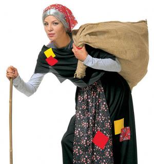 Vieille sorcière taille M