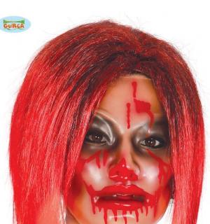 Masque sang transparent femme