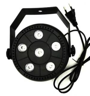 Projecteur PAR RGB à LED 6x3w avec effet stroboscope
