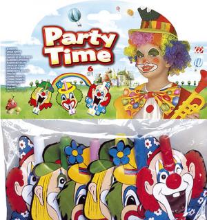 Sachet 6 sans-gêne clown