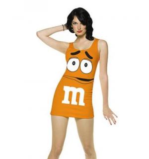 Robe bonbon M M's orange