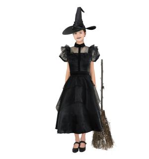 Robe noire élégante 7/9 ans