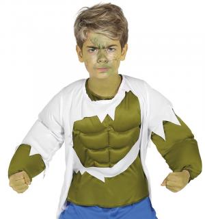 Homme costaud vert Hulk enfant taille 10/12 ans