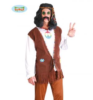 Hippie homme peace and love taille S/M