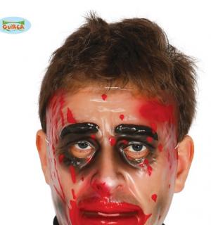 Masque sang transparent homme