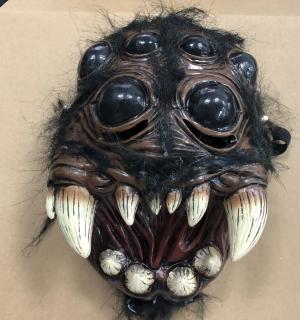 Masque latex araignée poilue effrayante