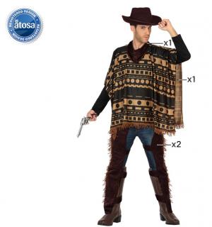 Cowboy poncho et chaps taille M/L