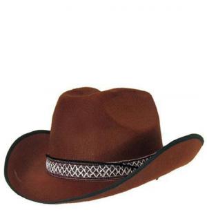 Chapeau adulte Cowboy marron