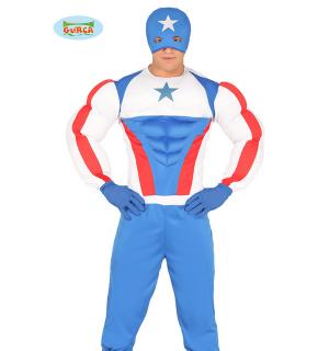 Capitaine Américain Taille S/M