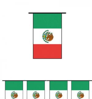 Guirlande Mexique 10m 20 pavillons