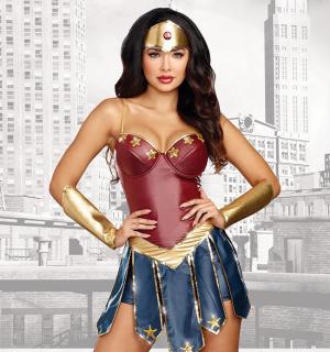 Wonder Woman faux cuir taille S