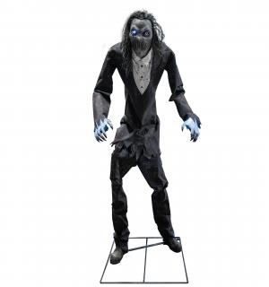 Automate fantôme cimetière lumineux, sonore, animé 230cm