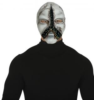 Masque de monstre avec nombreuses dents latex