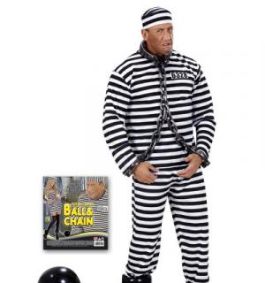 Boulet gonflable de prisonnier bagnard